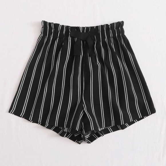 Pants - paperbag waist shorts